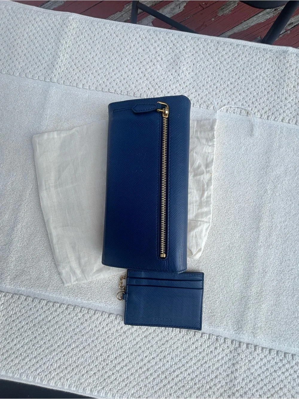 Prada saffiano leather